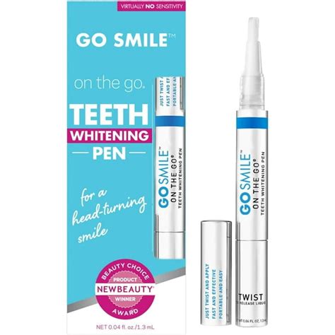 go smile teeth whitening pen|Go Smile On The Go Teeth Whitening Pen .04 Ounce